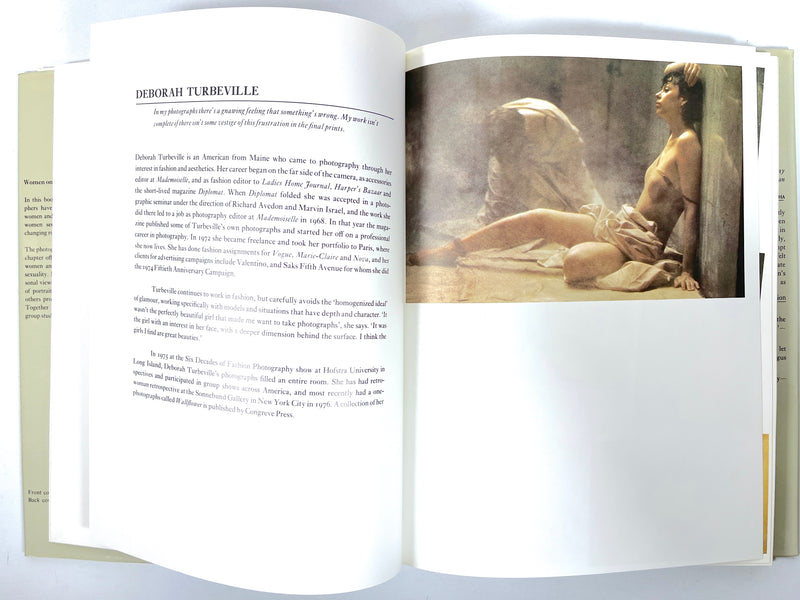 Women on Women, 12 Photographic Portfolios, 1978, Near Fine hardcover w/dust jacket