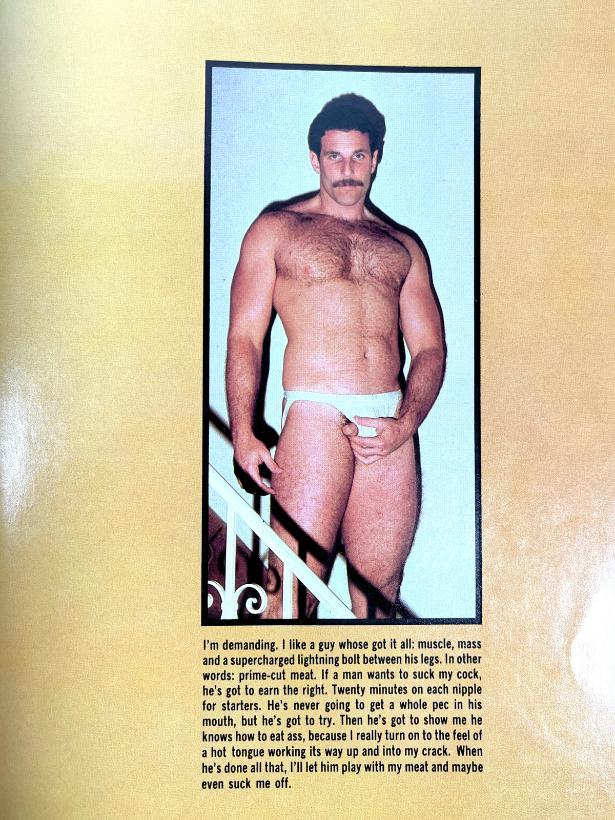Men of Arena No.6, Arena Publications, 1981, Very Good staplebound, gay interest