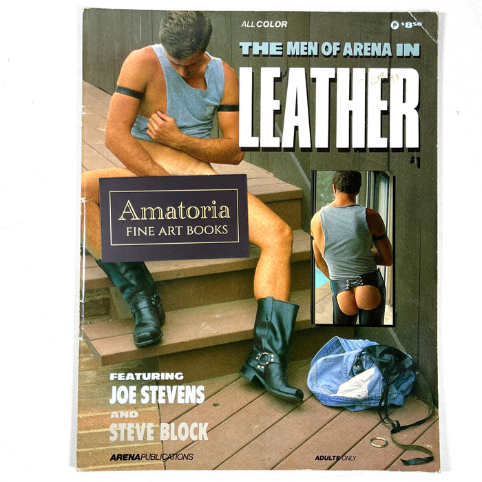 The Men of Arena in Leather, Arena Publications, 1987, Very Good staplebound, gay interest