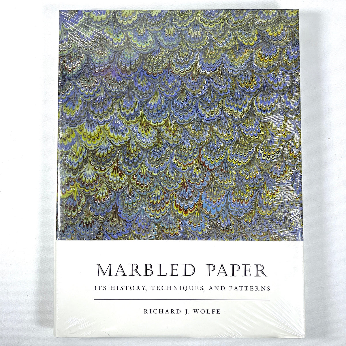 Marbled Paper: Its History, Techniques, and Patterns, 1990, New in shrink-wrap and box