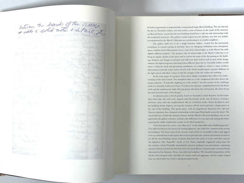 The Cy Twombly Gallery: The Menil Collection, Houston, 2013, Near Fine book in NF DJ