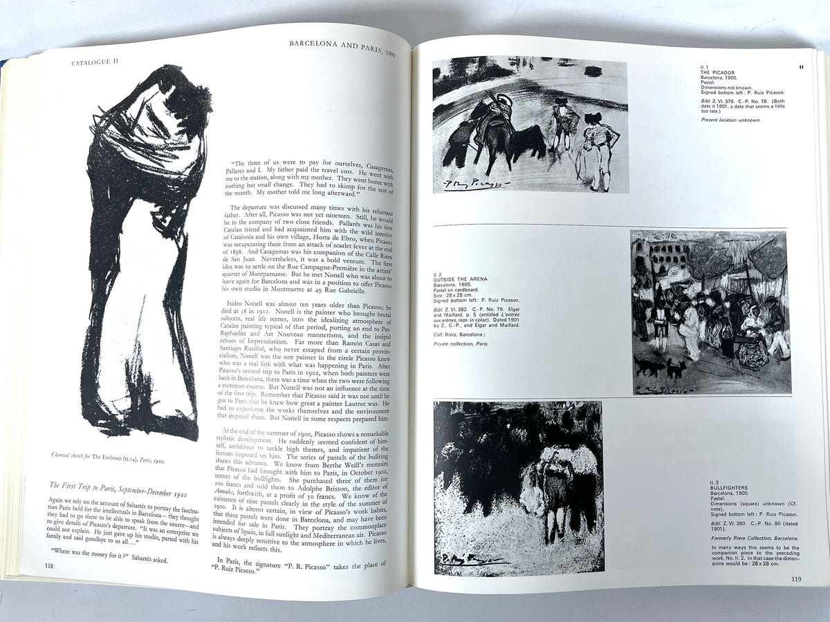 Picasso: The Blue and Rose Periods, A Catalogue Raisonné, 1900-1906; 1967, VG+ HC, no DJ