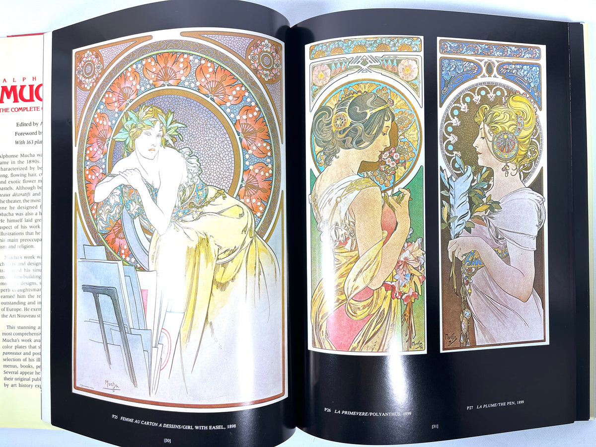 Alphonse Mucha: The Complete Graphic Works, 1980, Near Fine hardcover w/dust jacket