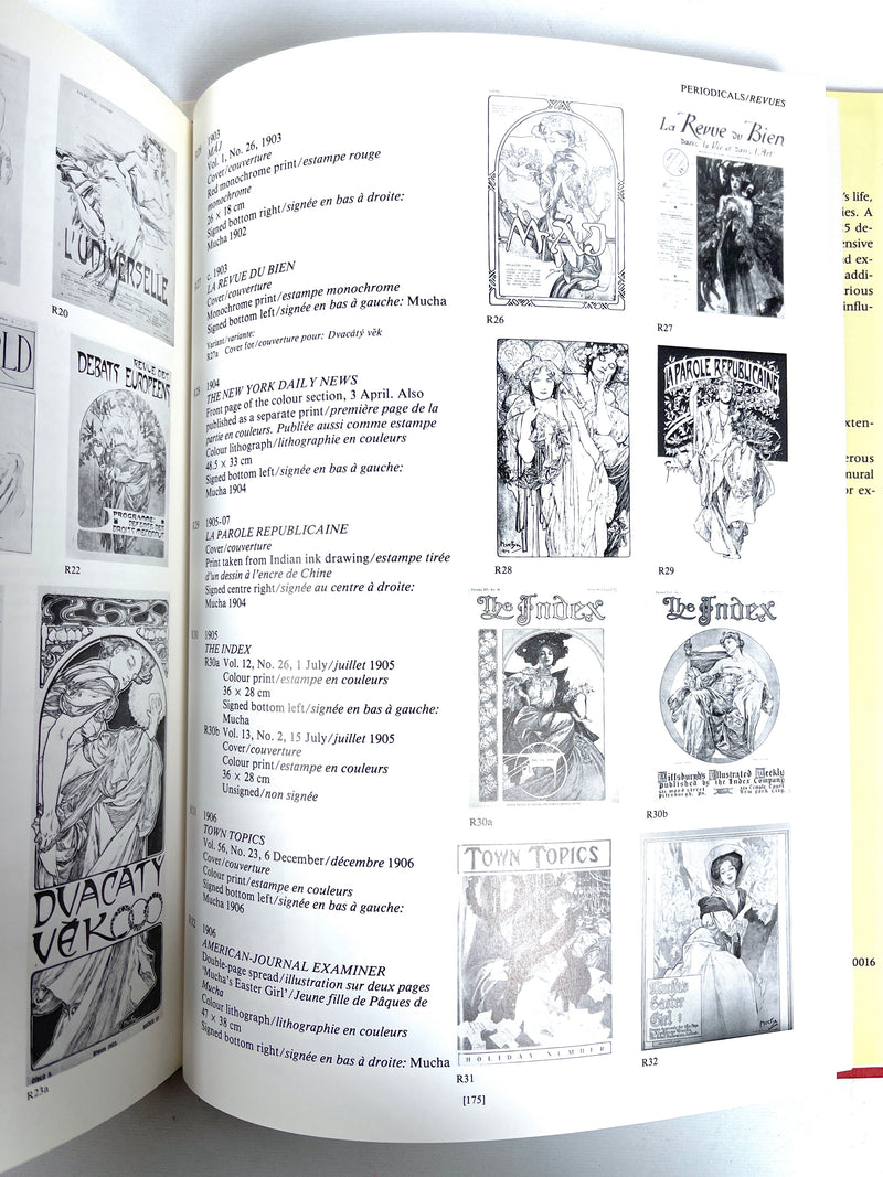 Alphonse Mucha: The Complete Graphic Works, 1980, Near Fine hardcover w/dust jacket