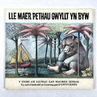 Maurice Sendak, Lle Mae’r Pethau Gwyllt Yn Byn, Pridgeon Pub 1973, VG HC, Welsh