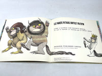 Maurice Sendak, Lle Mae’r Pethau Gwyllt Yn Byn, Pridgeon Pub 1973, VG HC, Welsh