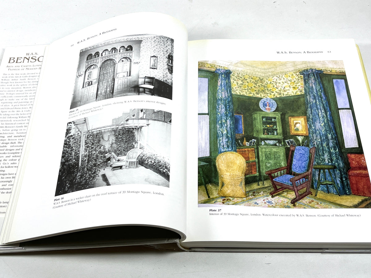 W A S Benson: Arts and Crafts Luminary and Pioneer of Modern Design, 2005, VG HC w/DJ