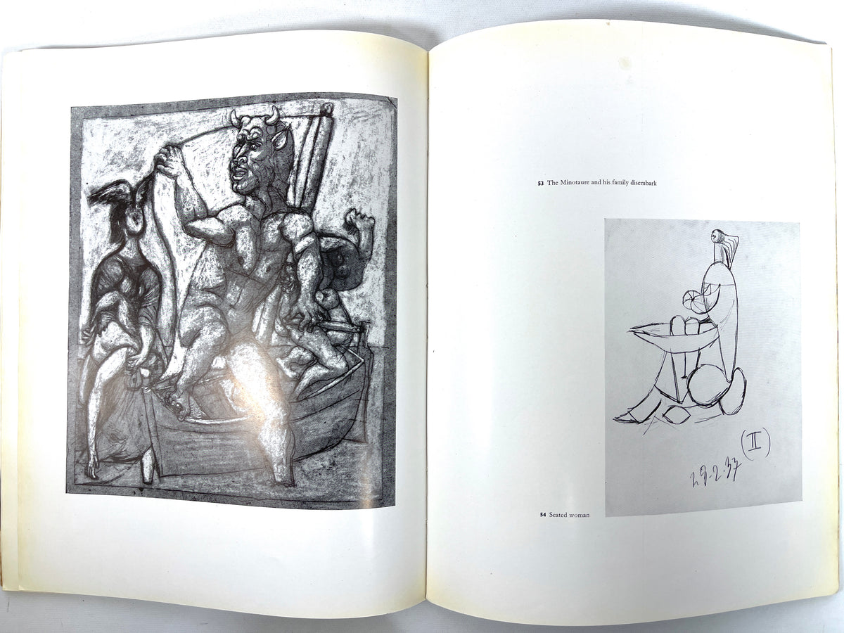 Homage to Picasso on His 70th Birthday: Drawings and Watercolors Since 1893, Lund Humphries, 1951, SC, VG.