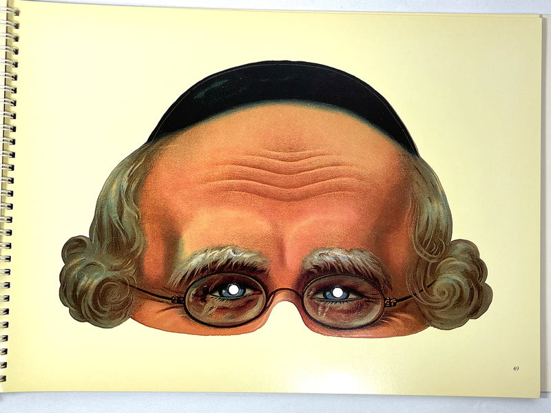 Madame Tussaud's Book of Victorian Masks, 1st Edition Thus, 1987, Near Fine spiral bound