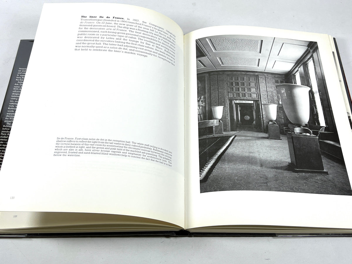 Ruhlmann: Master of Art Deco, Harry N Abrams, 1984, Very Good hardcover w/dust jacket