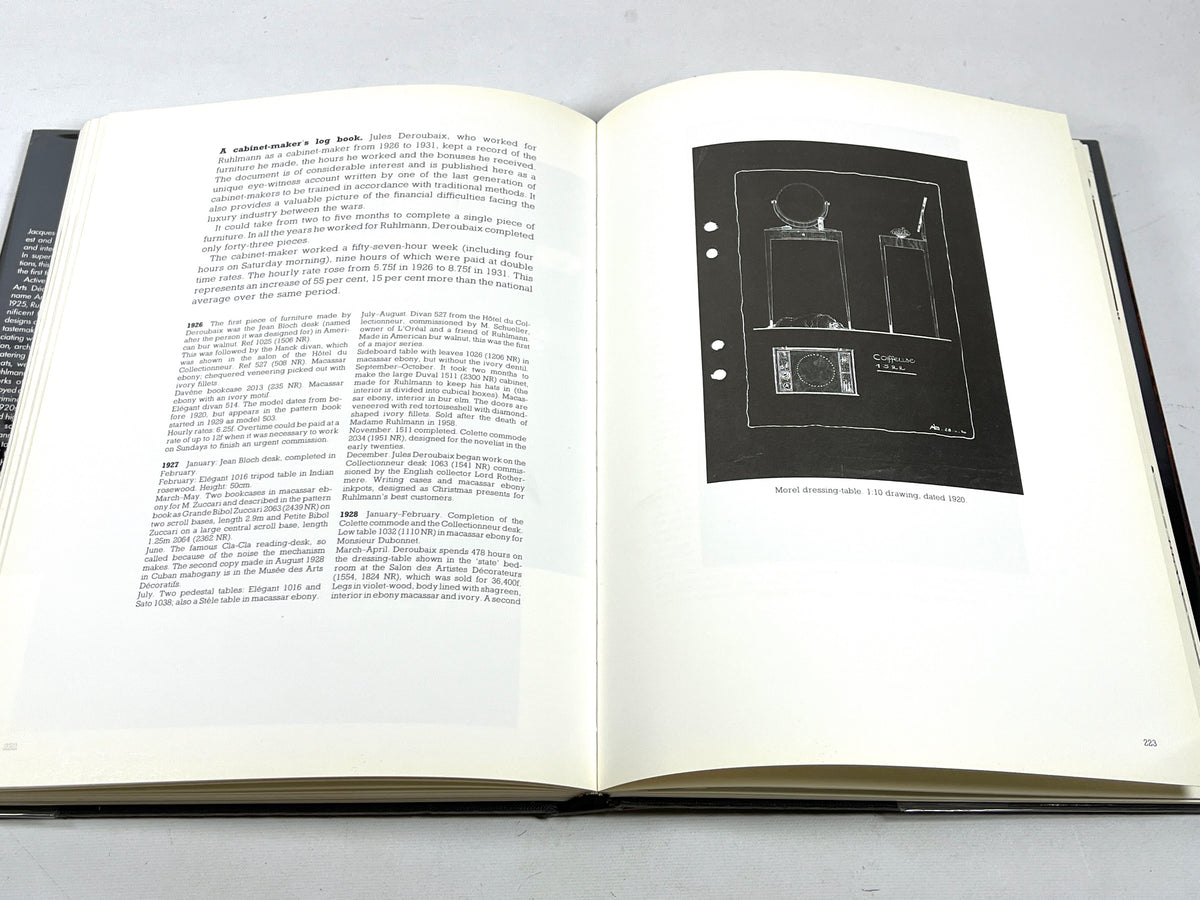 Ruhlmann: Master of Art Deco, Harry N Abrams, 1984, Very Good hardcover w/dust jacket