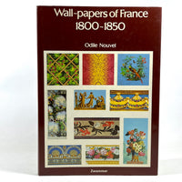 Wall-papers of France 1800-1850, A Zwemmer Ltd, 1981, Very Good hardcover w/DJ