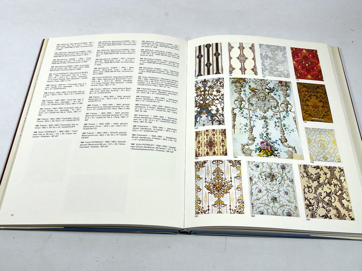 Wall-papers of France 1800-1850, A Zwemmer Ltd, 1981, Very Good hardcover w/DJ
