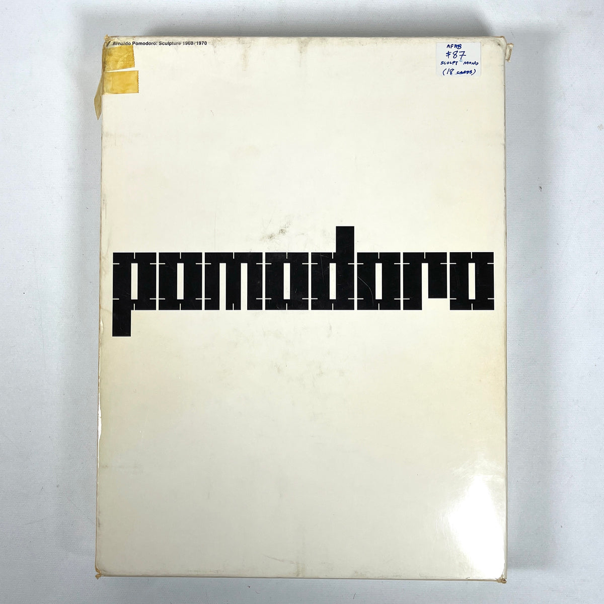 Arnaldo Pomodoro: Sculpture 1960/1970, 18 card puzzle, 1970, Very Good HC w/case