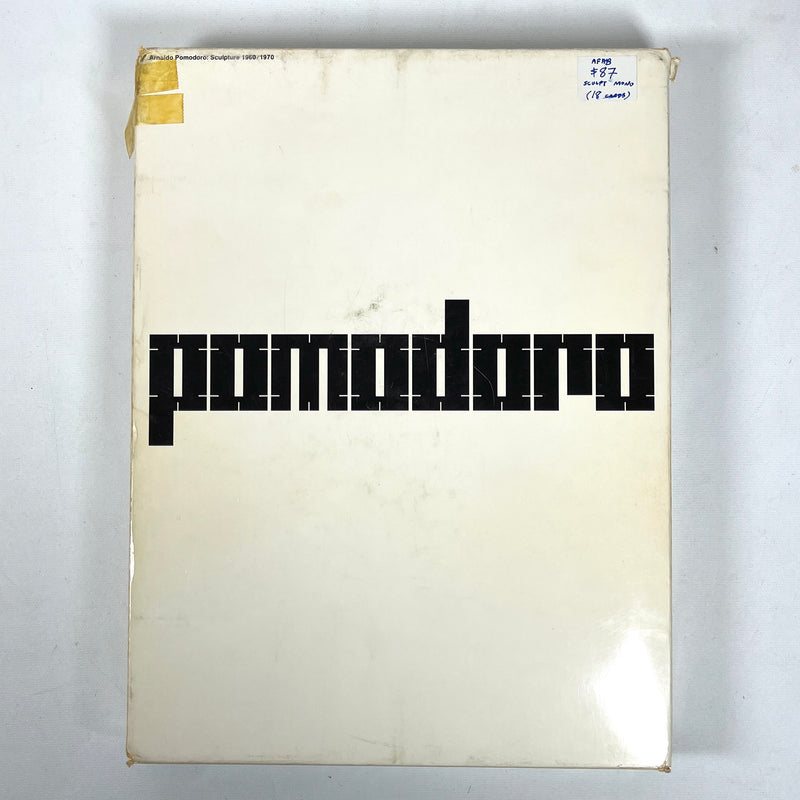 Arnaldo Pomodoro: Sculpture 1960/1970, 18 card puzzle, 1970, Very Good HC w/case