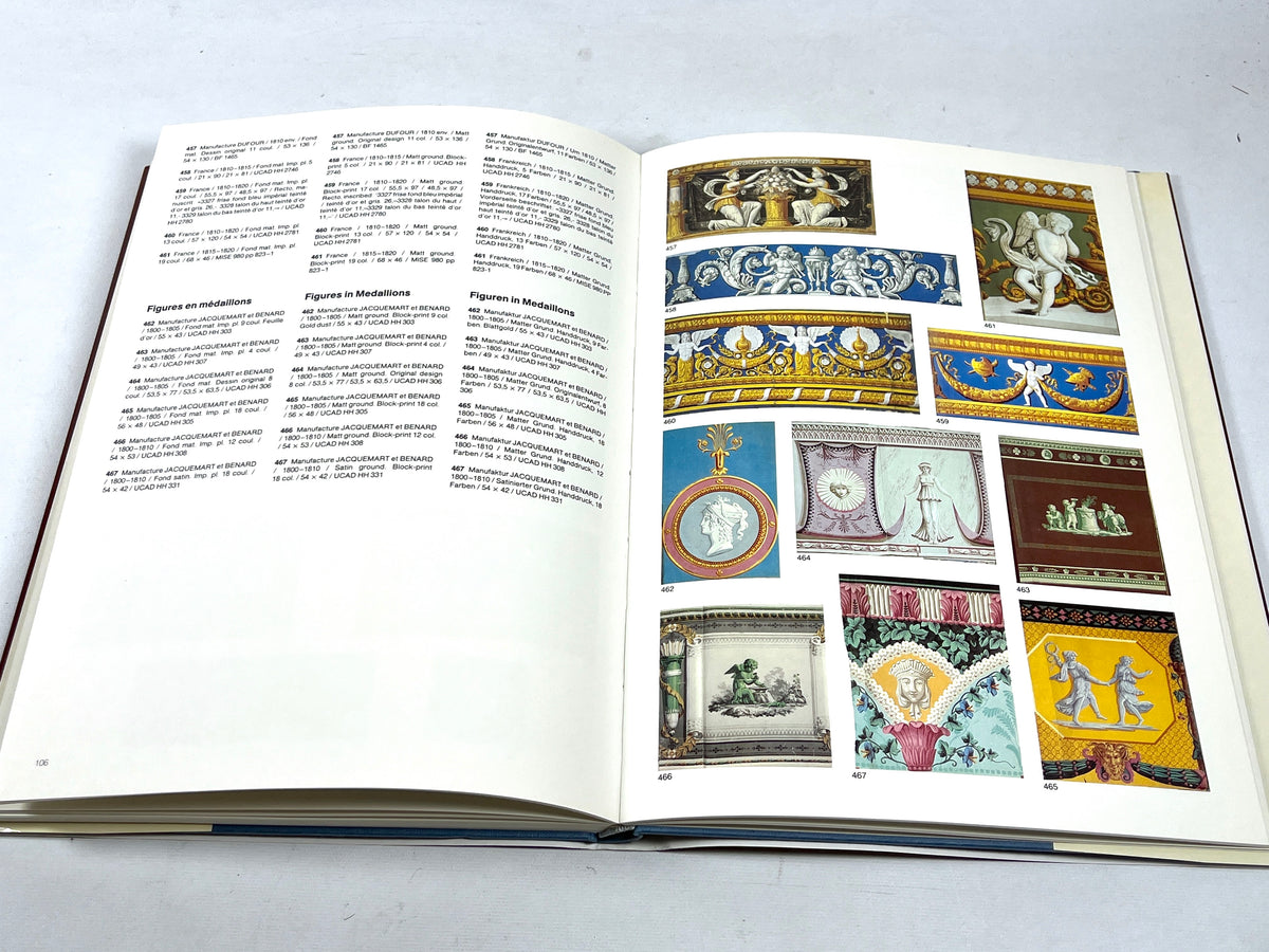 Wall-papers of France 1800-1850, A Zwemmer Ltd, 1981, Very Good hardcover w/DJ