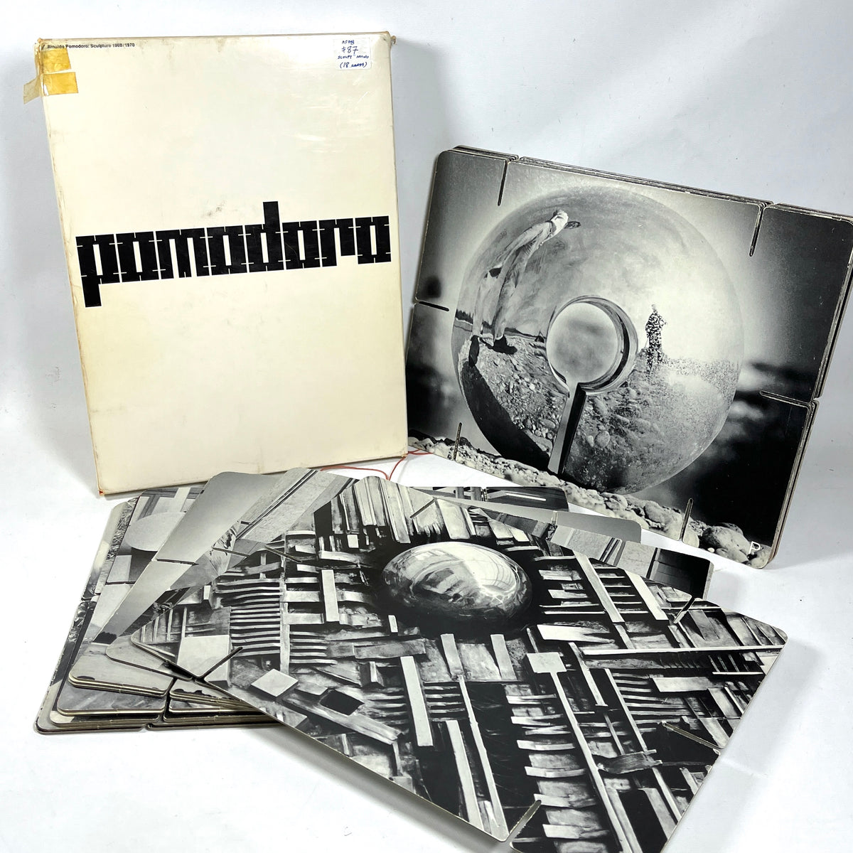 Arnaldo Pomodoro: Sculpture 1960/1970, 18 card puzzle, 1970, Very Good HC w/case