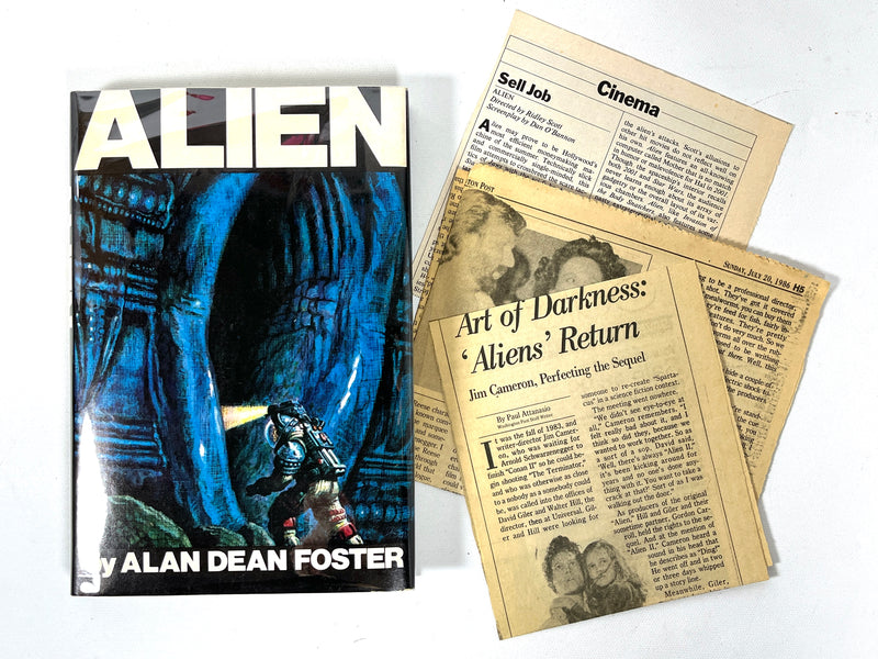 Alan Dean Foster, Alien, Warner Books Edition, 1979, Near Fine hardcover w/dust jacket