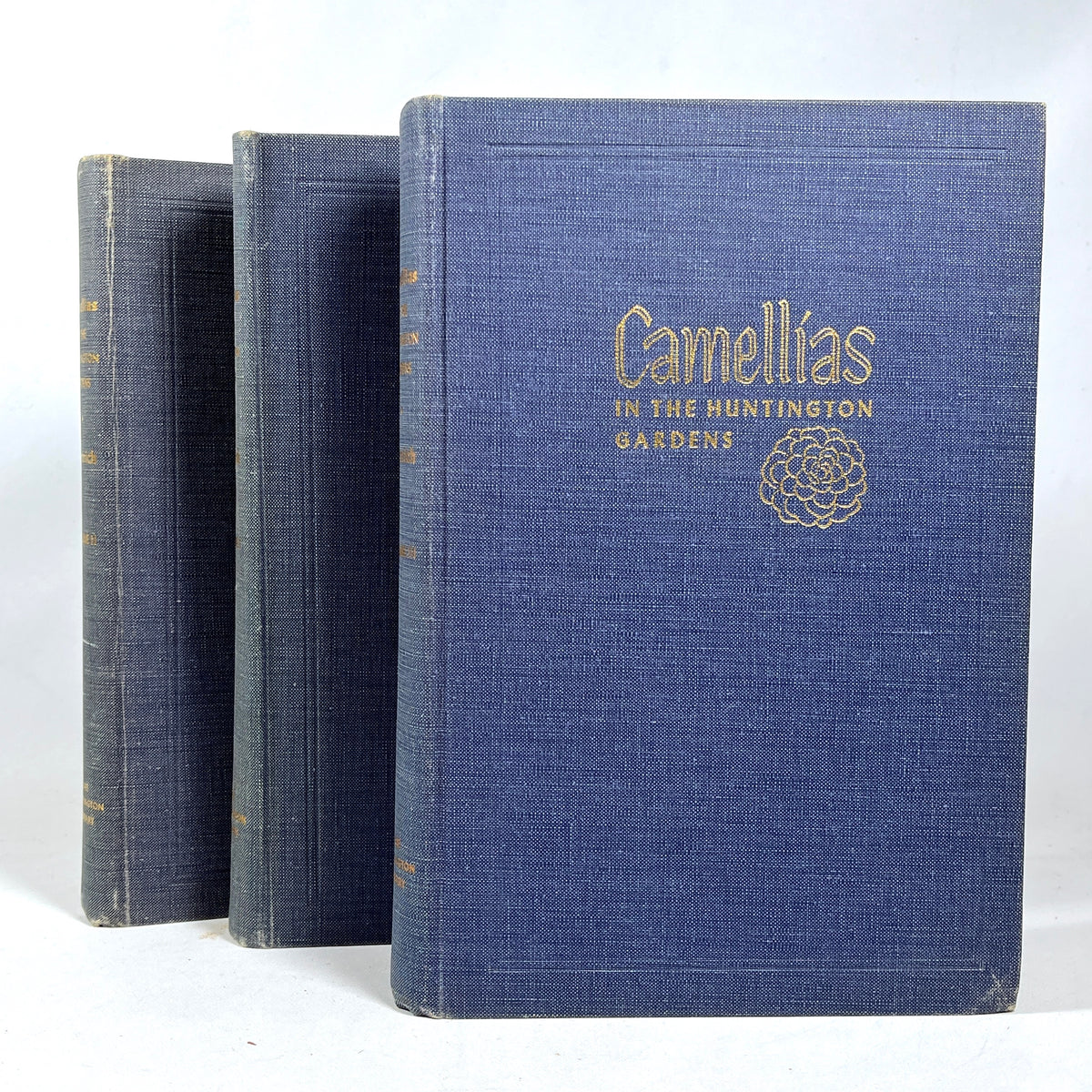 William Hertrich, Camellias in the Huntington Gardens, 3 Vols, 1954-59, Very Good hardcover