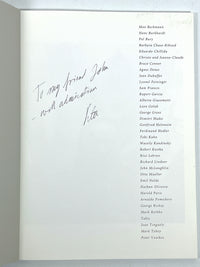 Cross-Currents in Modern Art : A Tribute to Peter Selz, 2000, SIGNED by Selz, VG SC
