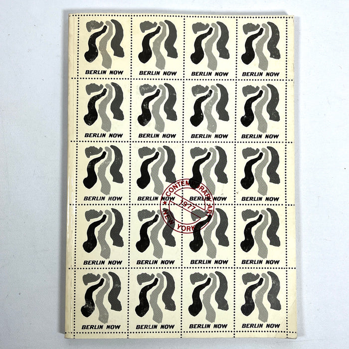 Berlin Now: Contemporary Art, 1977, Goethe House, NY, Very Good softcover