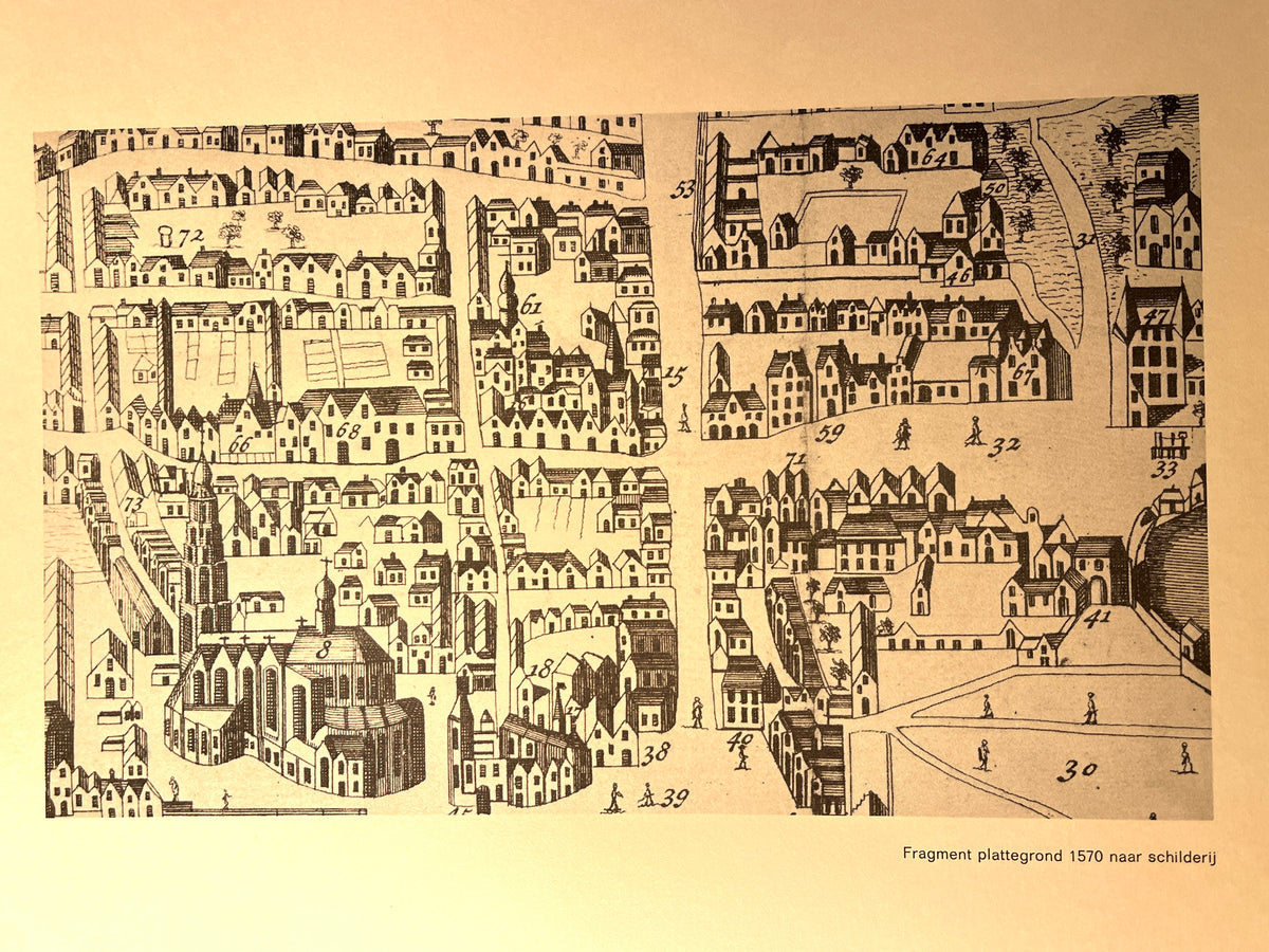 De Papestraat in de Loop der Eeuwen, c. 1978, Folio w/27 Plates, Very Good