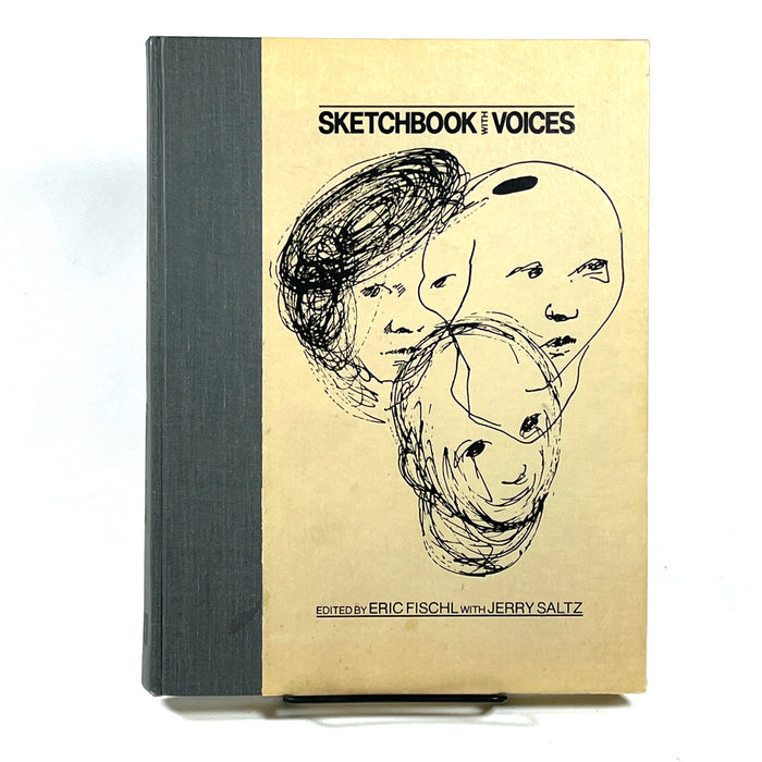Sketchbook with Voices, Eric Fischl & Jerry Saltz (eds.), A. van der Marck 1986 VG- HC