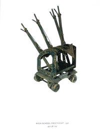 George Herms: Then and Now, SIGNED, Seraphin Gallery 2002, Very Good SC