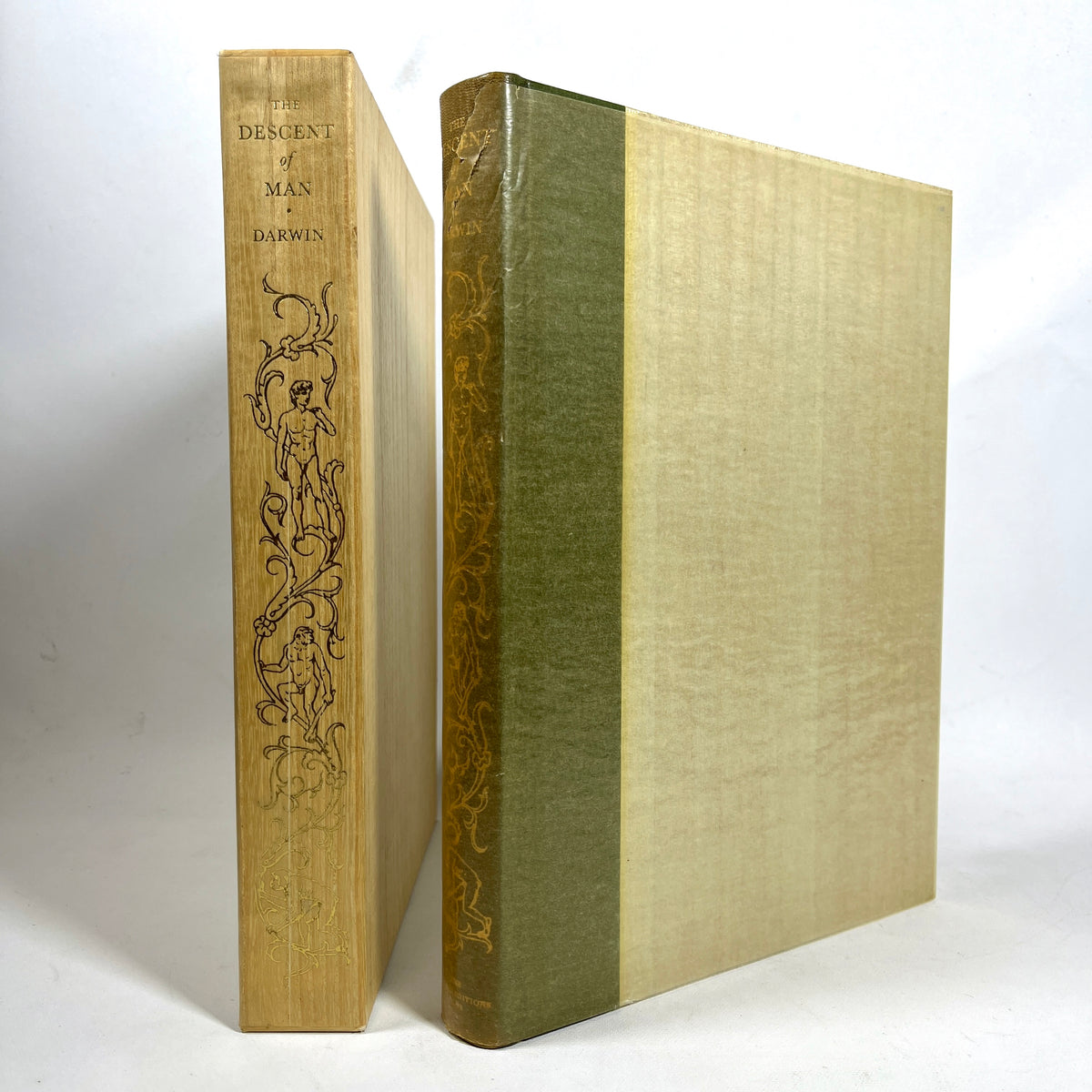 The Descent of Man, Charles Darwin, Fritz Kredel, 1971 Limited Editions Club, NF HC