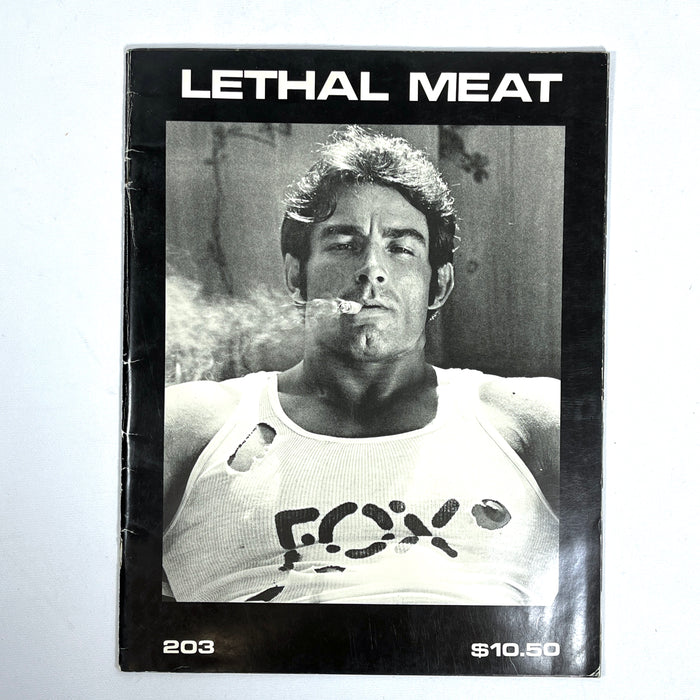 Lethal Meat, number 203, 1979, Fox Studios, Very Good + softcover