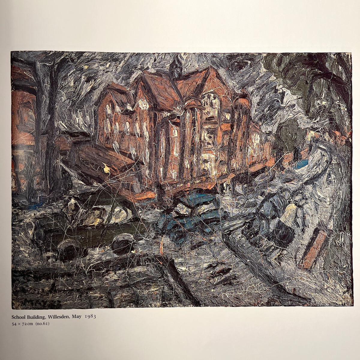 Leon Kossoff, Paul Moorhouse, Thames & Hudson, Tate Gallery, 1996, NF w/DJ