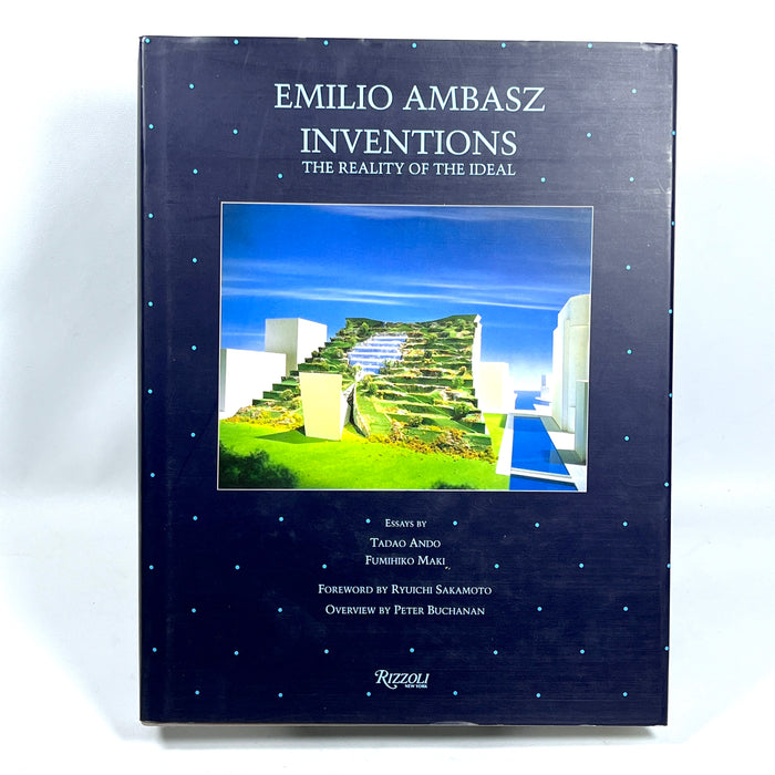 Emilio Ambasz Inventions: The Reality of the Ideal, Rizzoli, 1992, Near Fine hardcover w/DJ.