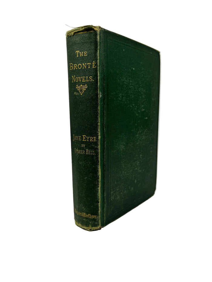Charlotte Brontë (Currer Bell), The Bronte Novels, Jane Eyre, 1876, Very Good hardcover