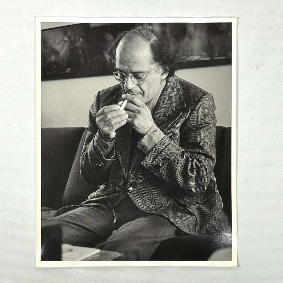 Allen Ginsberg Photograph, by Daniel Boswell, 1978, reprinted in 2001