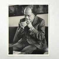 Allen Ginsberg Photograph, by Daniel Boswell, 1978, reprinted in 2001