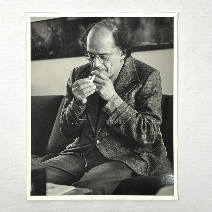Allen Ginsberg Photograph, by Daniel Boswell, 1978, reprinted in 2001