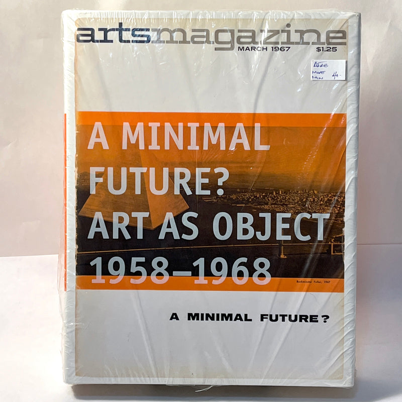 A Minimal Future? Art as Object, 1958-1968, LACMA, 2004, Brand New w/Shrink