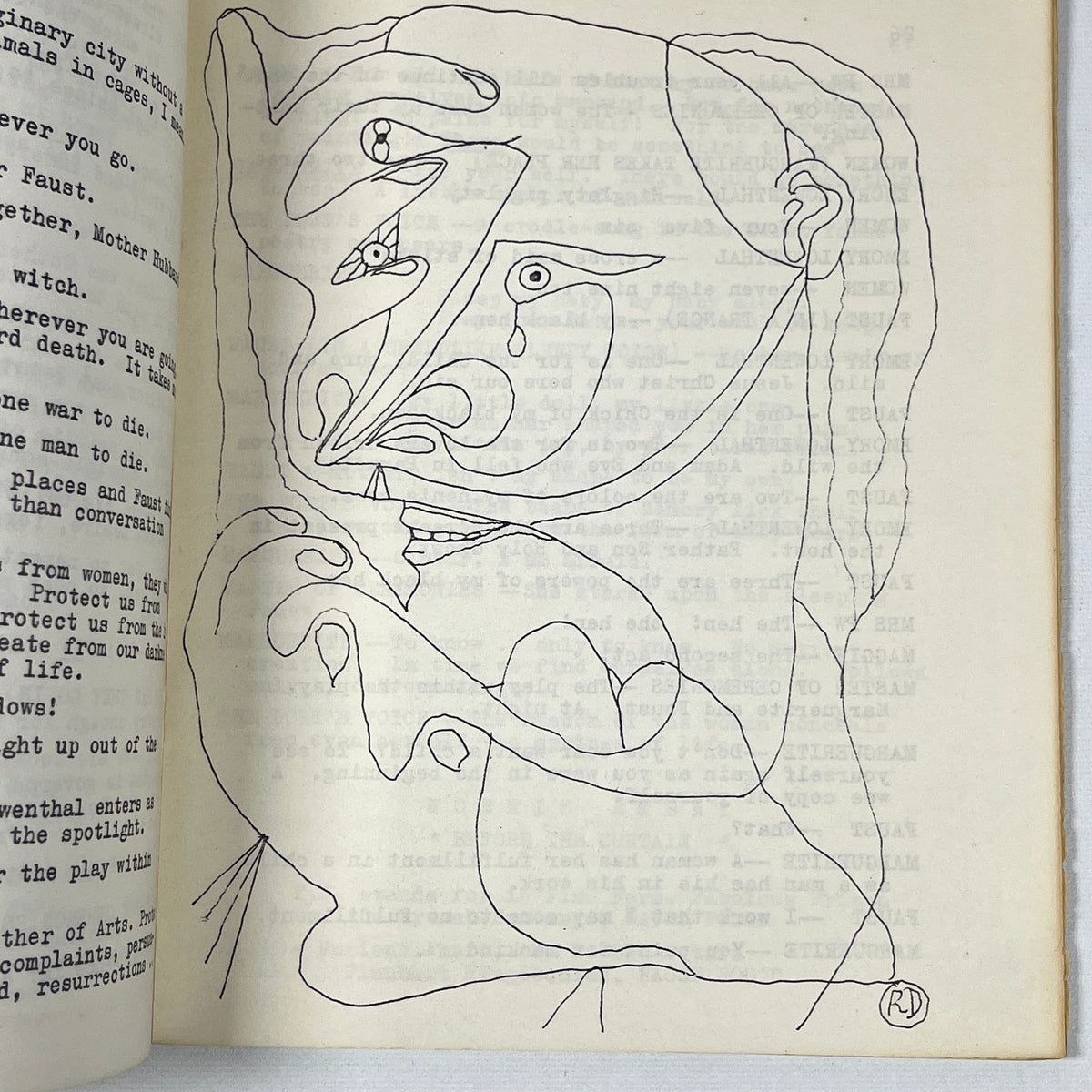 Faust or Foutu a Comic Masque, Robert Duncan, 1960, one/#750 Very Good softcover