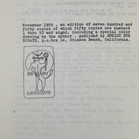 Faust or Foutu a Comic Masque, Robert Duncan, 1960, one/#750 Very Good softcover