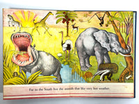 Ingri & Edgar Parin d'Aulaire, Animals Everywhere, First Edition, 1940, Very Good hardcover.