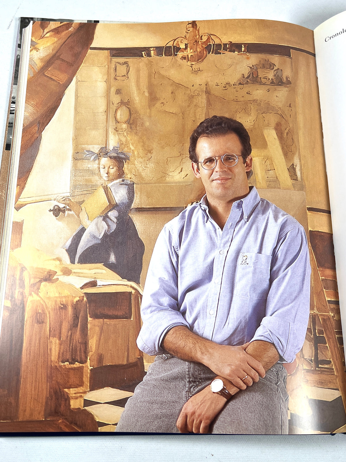 Santiago Uribe-Holguín, Tras las huellas del tiempo, 2003, SIGNED, Near Fine hardcover w/DJ