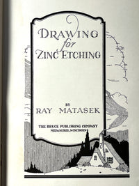 Drawing for Zinc Etching, 1925, HC, VG.