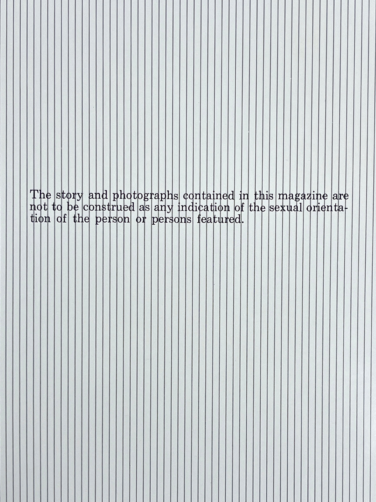 The Kip Noll Story: Trade!Mark, 1977 promotional brochure for 8mm, Very Good +