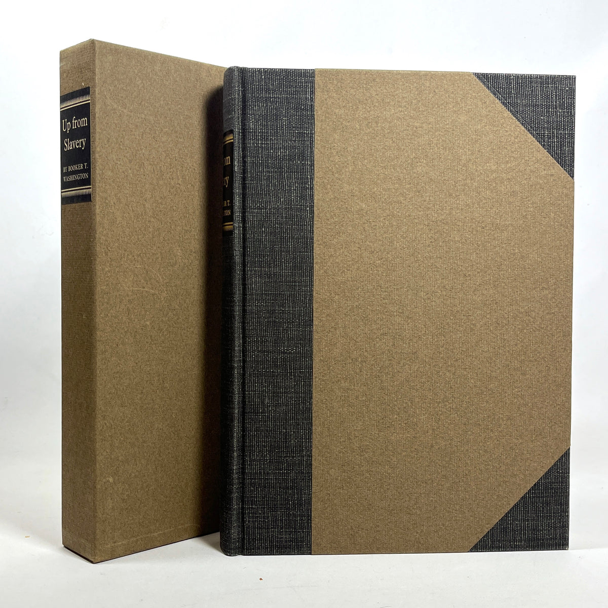 Booker T. Washington, Up From Slavery, Illus. Denver Gillen, 1970, SIGNED, NF HC w/slipcase.
