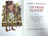 Booker T. Washington, Up From Slavery, Illus. Denver Gillen, 1970, SIGNED, NF HC w/slipcase.
