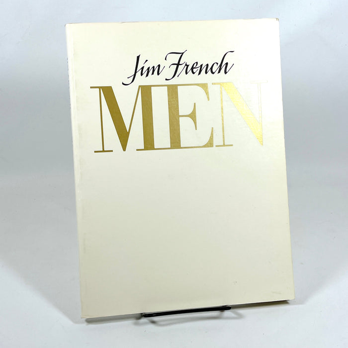 Jim French, MEN, State of Man, 1990, Very Good softcover, gay interest.