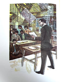 Booker T. Washington, Up From Slavery, Illus. Denver Gillen, 1970, SIGNED, NF HC w/slipcase.