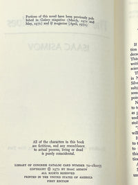 Isaac Asimov, The Gods Themselves, Doubleday & Company, 1st Ed, 1972, VG+ HC w/DJ