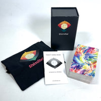 Shimiltei, Watercolor Tarot card deck, Near Fine w/dust bag + box + 78 cards.