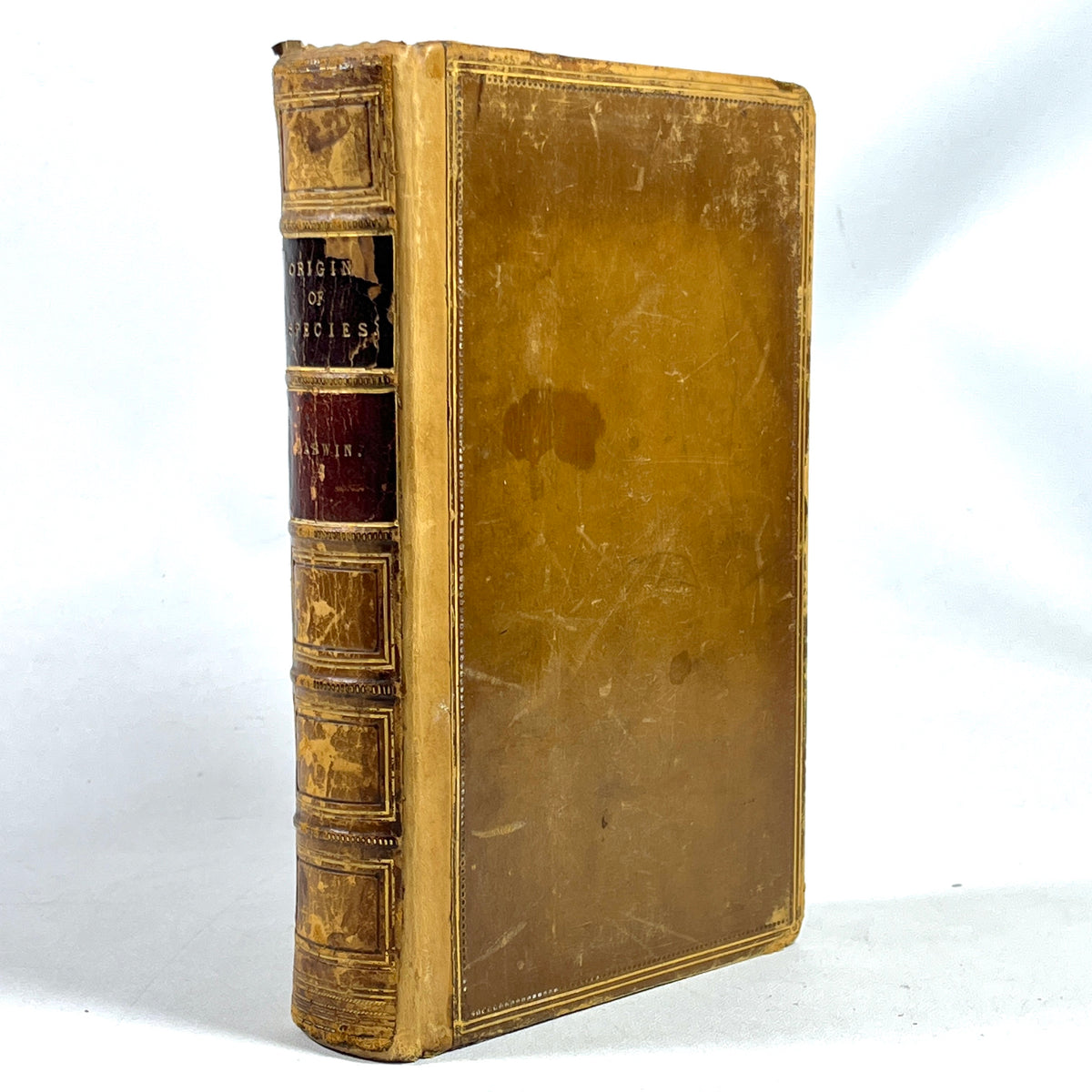 Charles Darwin, On the Origin of Species, 1860, second edition rebound, G+